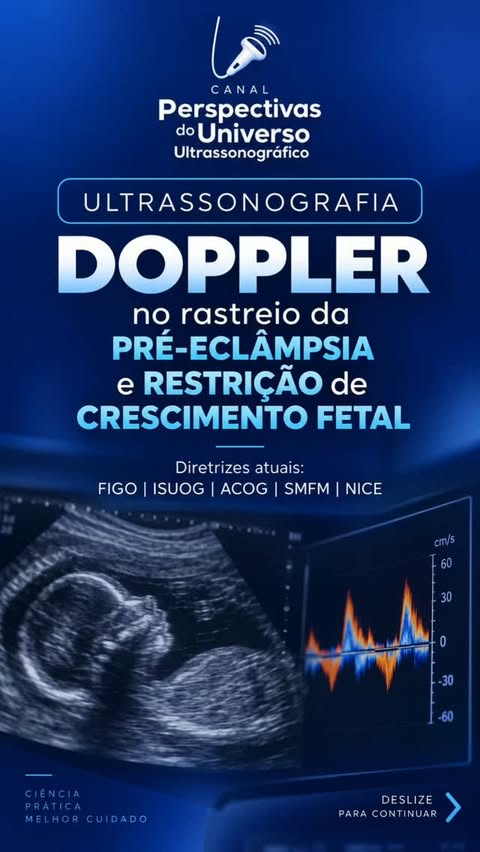 Post sobre doppler obstétrico no rastreio da pré-eclâmpsia